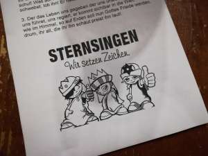 Dreikönigliedblatt