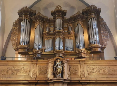 Heimatort: Orgelempore Maria Himmelfahrt