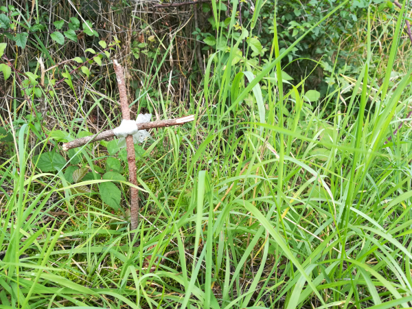 Kreuz im Wald